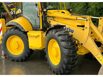 Graaflaadmachine Komatsu * Koparko Ładowarka * Komatsu WB 97 S Utility *: afbeelding 3