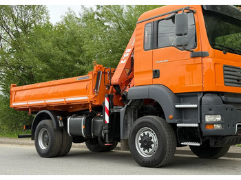 Kipper vrachtwagen MAN * MAN 18 480 * KIPER WYWROTKA * 4x4 * HDS ATLAS 85* STAN BARDZO DOBRY * Sprowadzony: afbeelding 5
