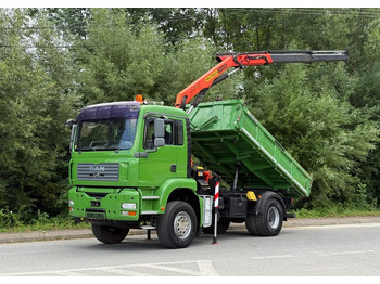 Kipper vrachtwagen MAN TGA 18.360