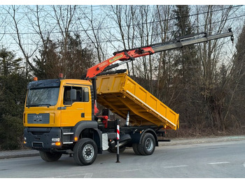 Kipper vrachtwagen MAN TGA 18.410