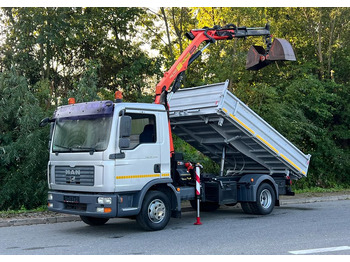 Kipper vrachtwagen MAN TGL 12.240