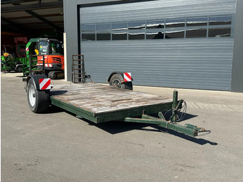 Open/ Plateau aanhangwagen