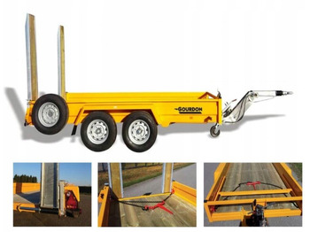 Nieuw Machinetransporter PRZYCZEPA DO MINIKOPAREK GOURDON VPR 350 / GOURDON VPR 350 TRAILER FOR MINI EXCAVATORS: afbeelding 5 Nieuw Machinetransporter PRZYCZEPA DO MINIKOPAREK GOURDON VPR 350 / GOURDON VPR 350 TRAILER FOR MINI EXCAVATORS: afbeelding 5
