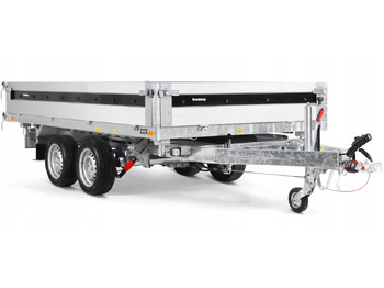 Nieuw Kipper aanhangwagen Wywrotka trójstronna 3,25x1,80 Brenderup 3500 / Three-way tipper 3,25x1,80 Brenderup 3500: afbeelding 4