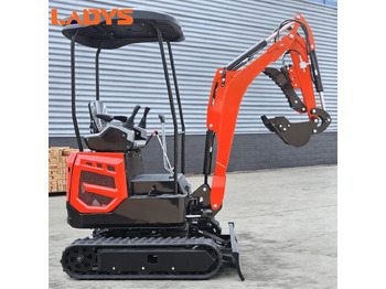 Leasing LADYS Mini Excavator Digger Miniexcavadora EPA Kubota Engine Chinese LADYS DY18 Mini Excavator For Sale With Mini Excavator Attachment Set LADYS Mini Excavator Digger Miniexcavadora EPA Kubota Engine Chinese LADYS DY18 Mini Excavator For Sale With Mini Excavator Attachment Set: afbeelding 4