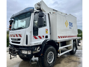 Vrachtwagen hoogwerker IVECO EuroCargo 150E