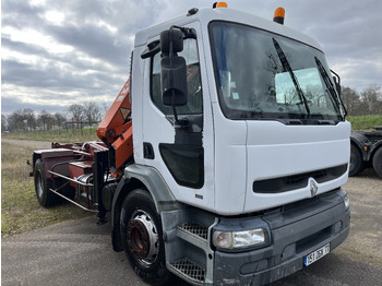 Haakarmsysteem vrachtwagen, Kraanwagen RENAULT Premium 250 ampirol grue atlas 12t/M: afbeelding 2