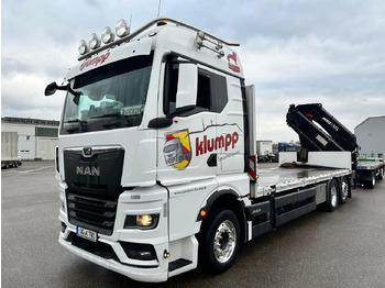 Vrachtwagen met open laadbak MAN TGX