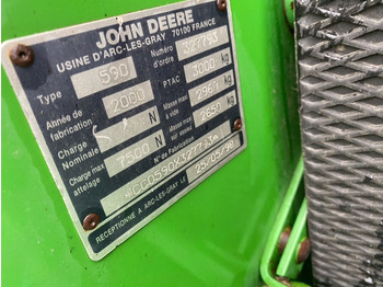 Ronde balenpers JOHN DEERE 590: afbeelding 5