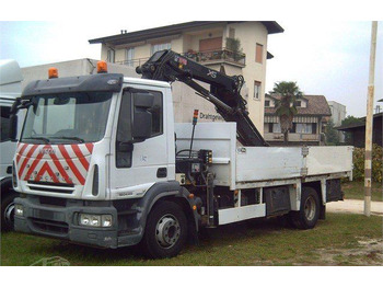 Vrachtwagen met open laadbak IVECO EuroCargo 160E