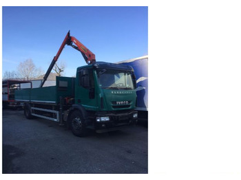 Vrachtwagen met open laadbak IVECO EuroCargo 180E