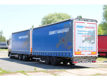 Schuifzeilen vrachtwagen Mercedes-Benz Actros 2542 NAVIGACE + PANAV (8,20m x 2,48m x 3m): afbeelding 3
