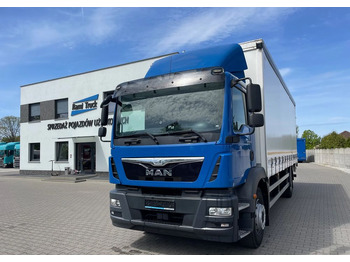 Vrachtwagen met open laadbak MAN TGM 18.250