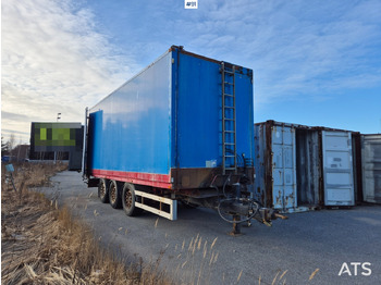 Gesloten aanhangwagen BPW Keskiakseliperävaunu: afbeelding 3