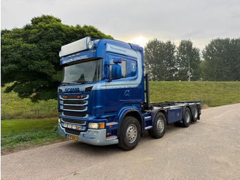Containertransporter/ Wissellaadbak vrachtwagen SCANIA R 490
