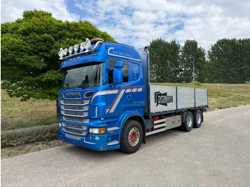 Vrachtwagen met open laadbak SCANIA R 730
