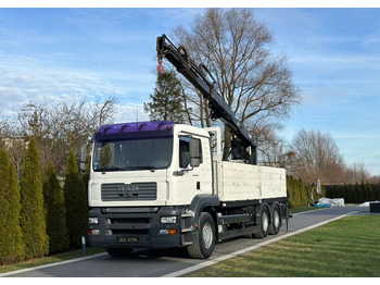 Vrachtwagen met open laadbak MAN TGA