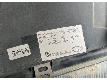 Lichten/ Verlichting voor Vrachtwagen Lampy MAN TGX TGS euro 5 oryginał reflektor: afbeelding 5 Lichten/ Verlichting voor Vrachtwagen Lampy MAN TGX TGS euro 5 oryginał reflektor: afbeelding 5