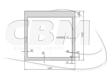 Raam en onderdelen WABCO