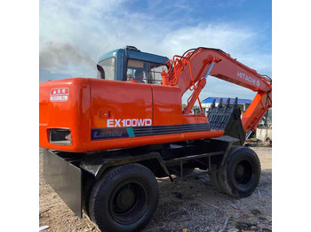 Mobiele graafmachine HITACHI EX100WD