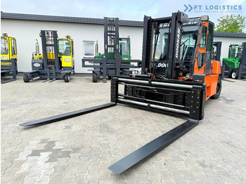 Diesel heftruck Doosan DOOSAN / DUPLEX 3000MM / SIDE SHIFT / FORK POSITIONER / 2500MM FORKS / 7000KG / CABIN / LIKE NEW DOOSAN / DUPLEX 3000MM / SIDE S: afbeelding 3 Diesel heftruck Doosan DOOSAN / DUPLEX 3000MM / SIDE SHIFT / FORK POSITIONER / 2500MM FORKS / 7000KG / CABIN / LIKE NEW DOOSAN / DUPLEX 3000MM / SIDE S: afbeelding 3