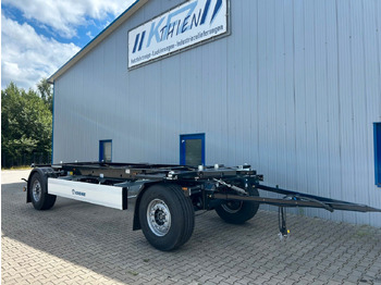 Containertransporter/ Wissellaadbak aanhangwagen Krone AZW 18 eL3B9 22,5" BDF Box Carrier Neufahrzeug: afbeelding 2