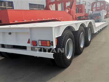 Nieuw Dieplader oplegger voor het vervoer van zwaar materieel TITAN 3 Axle Lowboy Trailer for Sale in Ghana: afbeelding 2 Nieuw Dieplader oplegger voor het vervoer van zwaar materieel TITAN 3 Axle Lowboy Trailer for Sale in Ghana: afbeelding 2