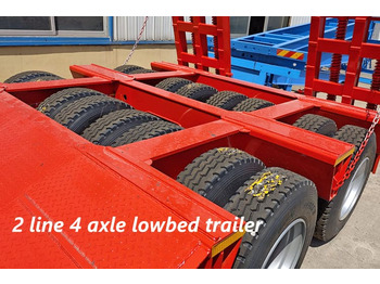 Nieuw Dieplader oplegger voor het vervoer van zwaar materieel TITAN Lowbed Trailer for Sale in Saudi Arabia: afbeelding 3