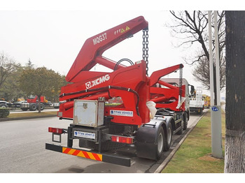 Nieuw Containertransporter/ Wissellaadbak vrachtwagen voor het vervoer van containers XCMG 37 Ton Side Loader Truck for Sale in Mexico: afbeelding 3