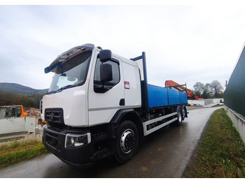 Vrachtwagen met open laadbak RENAULT D 320