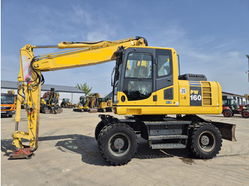 Mobiele graafmachine KOMATSU PW160