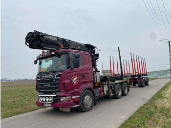 Houttransport SCANIA R 500