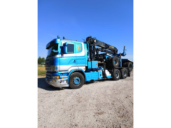 Houttransport, Kraanwagen SCANIA R620 V8: afbeelding 2 Houttransport, Kraanwagen SCANIA R620 V8: afbeelding 2