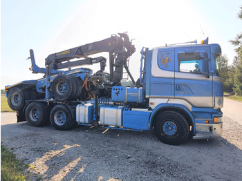 Houttransport, Kraanwagen SCANIA R620 V8: afbeelding 5 Houttransport, Kraanwagen SCANIA R620 V8: afbeelding 5