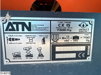 Hoogwerker ATN CX15 4x4, H15 mtr, Max 700kg: afbeelding 5
