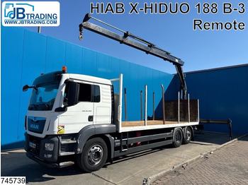 Vrachtwagen met open laadbak MAN TGS 26.460