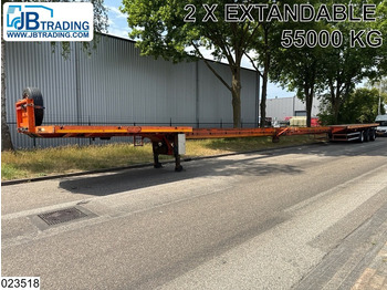 Open bak met boorden oplegger NOOTEBOOM