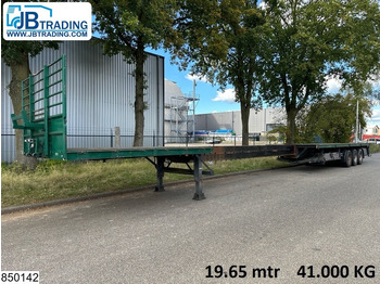 Open bak met boorden oplegger