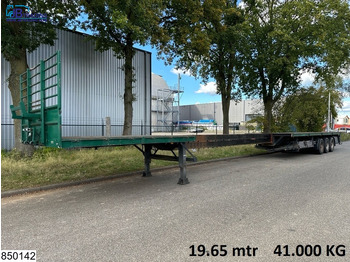 Open bak met boorden oplegger