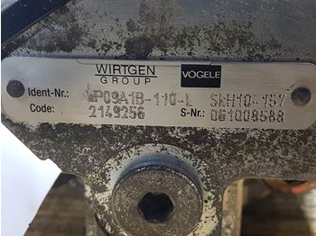Hydraulica HALDEX WP09A1B-110-L - Vögele - 2149256 - Gearpump: afbeelding 3