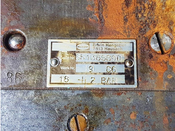 Hydraulica voor Bouwmachine Kramer 312-Hengst 651385800-Valve/Ventile/Ventiel: afbeelding 5