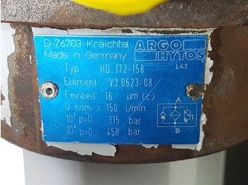 Hydraulica voor Bouwmachine TRANSLIFT -Argo Hytos HD 172-158-Filter: afbeelding 4