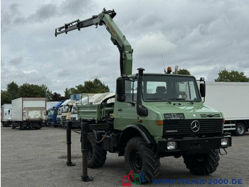 Bestelwagen Unimog U 1400 Kran PK 7000B Kran 5+6 Steuerkreis + AHK: afbeelding 2