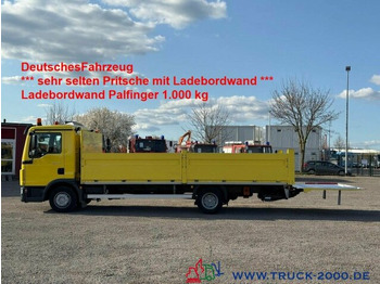 Bestelwagen open laadbak MAN