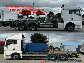 Containertransporter/ Wissellaadbak vrachtwagen MAN TGX 26.480