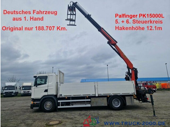 Vrachtwagen met open laadbak SCANIA G 370