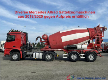 Betonmixer oplegger Stetter AM 10m³ FHAC Betonmischer/Concrete Mixer: afbeelding 2