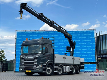 Vrachtwagen met open laadbak SCANIA G 450