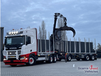 Houttransport SCANIA R 650