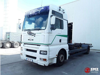 Containertransporter/ Wissellaadbak vrachtwagen MAN TGA 18.430: afbeelding 3